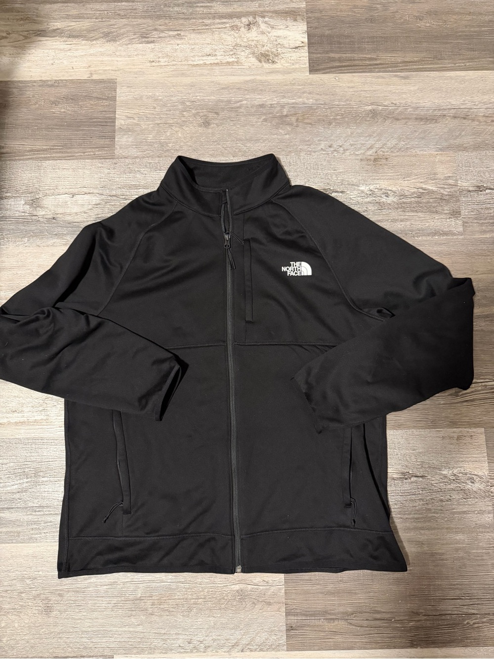The North Face Canyonlands Full Zip Jacket Men’s XL Black Stretch Fleece NF0A5G9